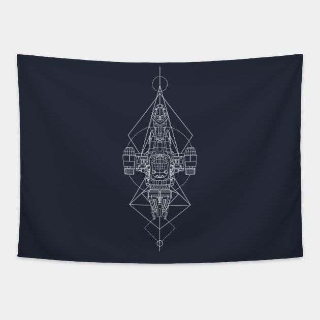 Serenity Tapestry by JMADISON