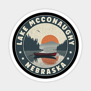 Lake Mcconaughy Nebraska Sunset Magnet