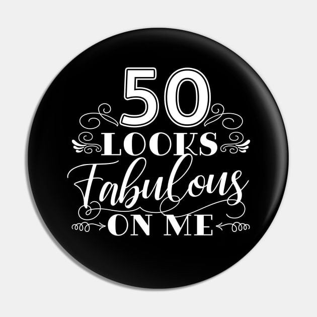 50 Looks Fabulous - Black Pin by AnnaBanana