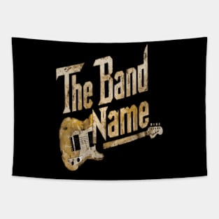 The Band Name AJR Distressed Vintage Tapestry