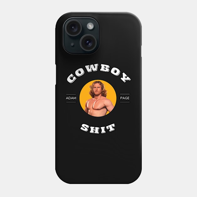 Cowboy Crap Phone Case by DDT Shirts