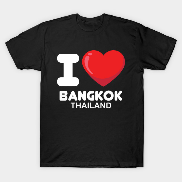 I Love Heart Bangkok Black Kids Sweatshirt