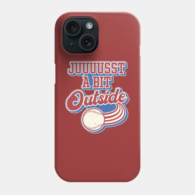 Harry Doyle 'Juuuust a Bit Outside' Baseball Fan Art Phone Case by darklordpug