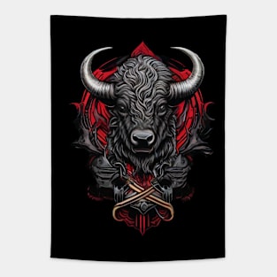 Buffalo untamed Tapestry