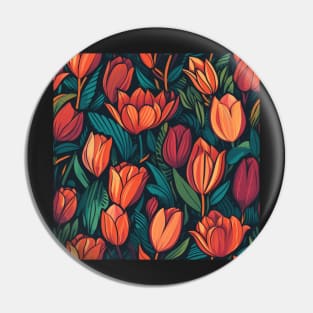 Tulips Pin