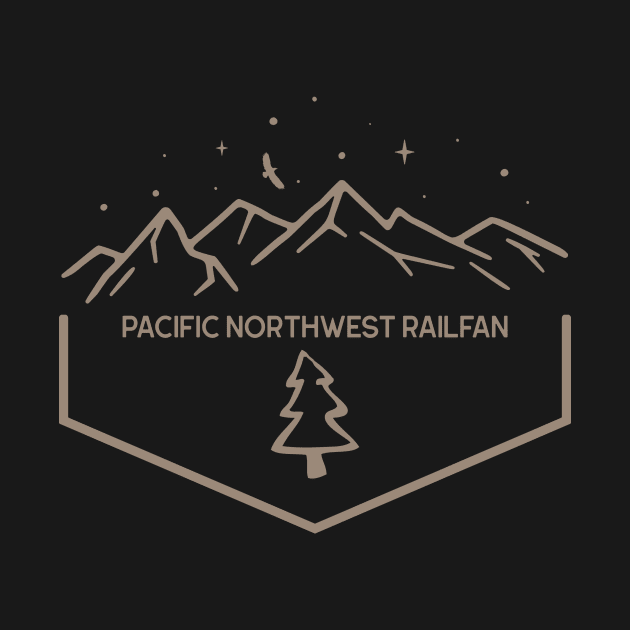 Pacific Northwest Railfan by V&O Southern Shirts