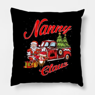 Nanny Claus Santa Car Christmas Funny Awesome Gift Pillow