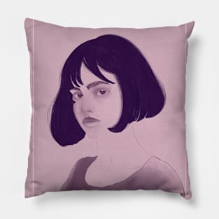 Purple Girl Pillow