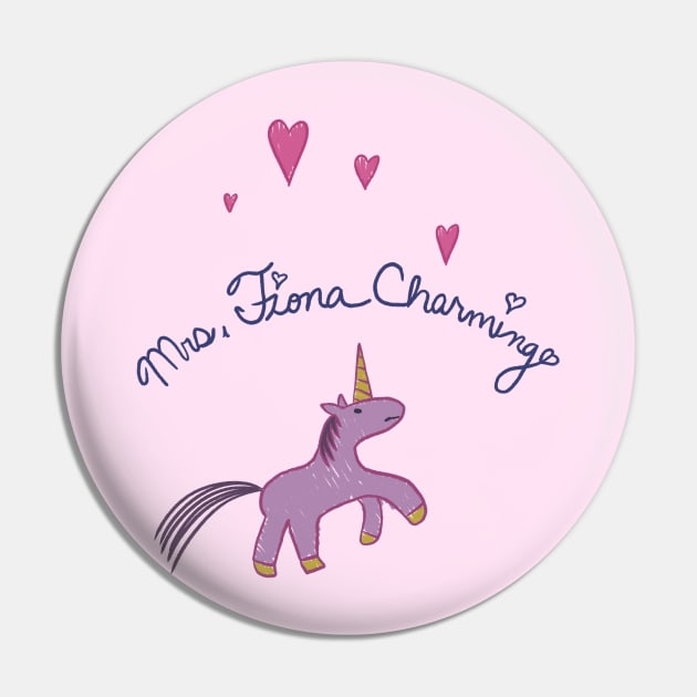 Shrek 2 - Mrs. Fiona Charming Pin by daniasdesigns