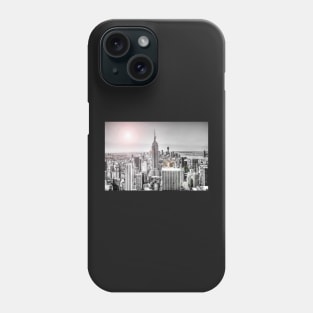 Manhattan, New York, USA, Lens Flare Phone Case