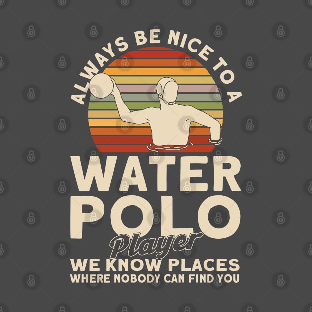 Training Water Sport Water Polo by Toeffishirts