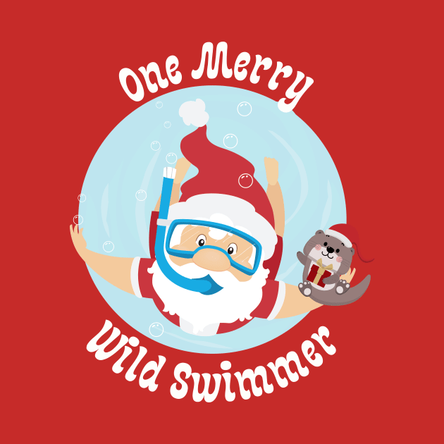 A Merry Santa Wild Swimmer Christmas by TuddersTogs