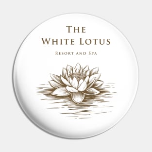 The White Lotus Series Pin