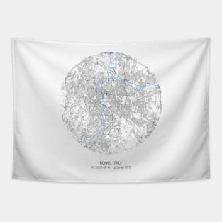 Rome map Tapestry