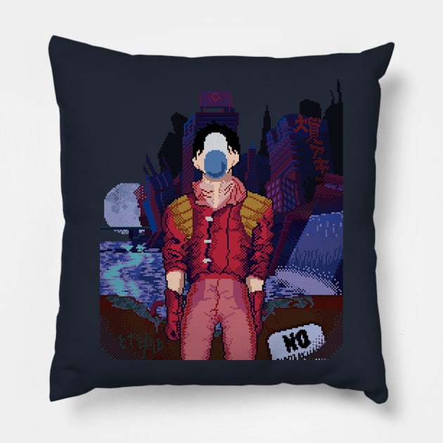 Son of the Future Pillow by sketchmade