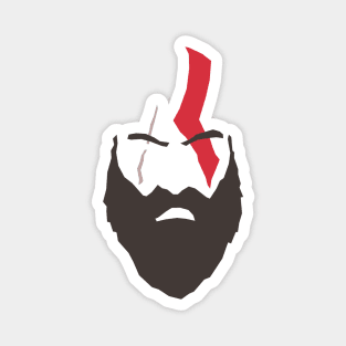 God of War - Kratos face Magnet