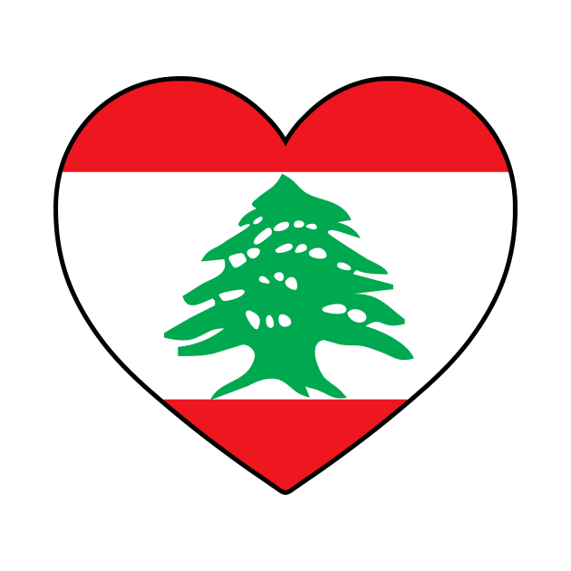 Heart - Lebanon by Tridaak