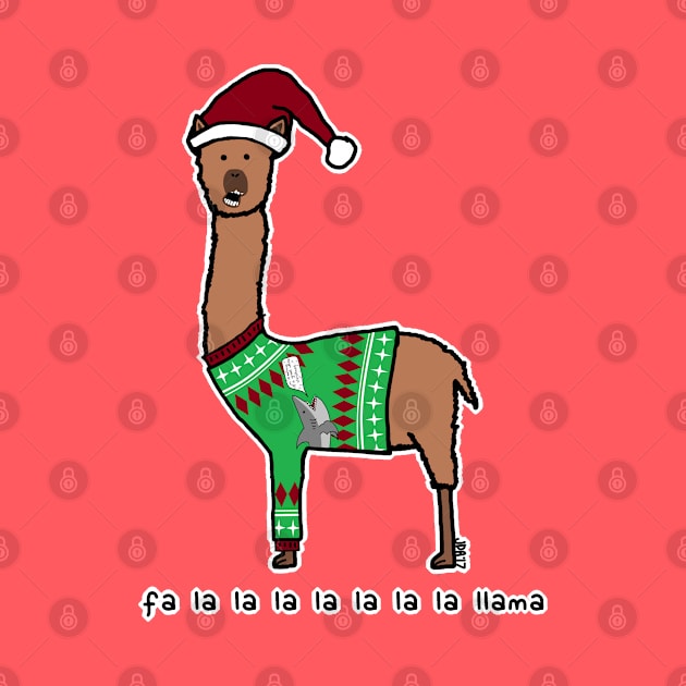 fa la la la la la la la llama by paintbydumbers