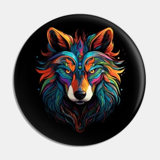 wolf Pin