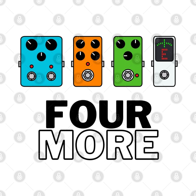 Four More Guitar Pedals Light Theme by nightsworthy