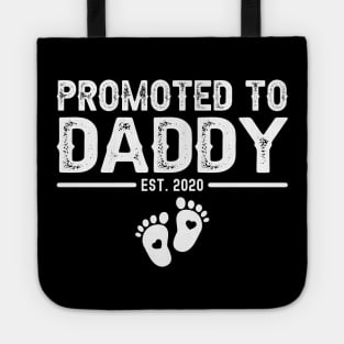 promoted to daddy est 2020 Tote