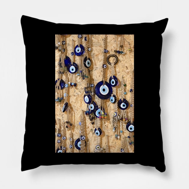 Evil Eye Pillow by Memories4you