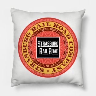 Strasburg Railroad Company (18XX Style) Pillow