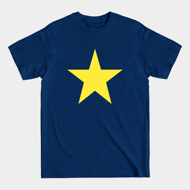 Yellow Star - Stars - T-Shirt