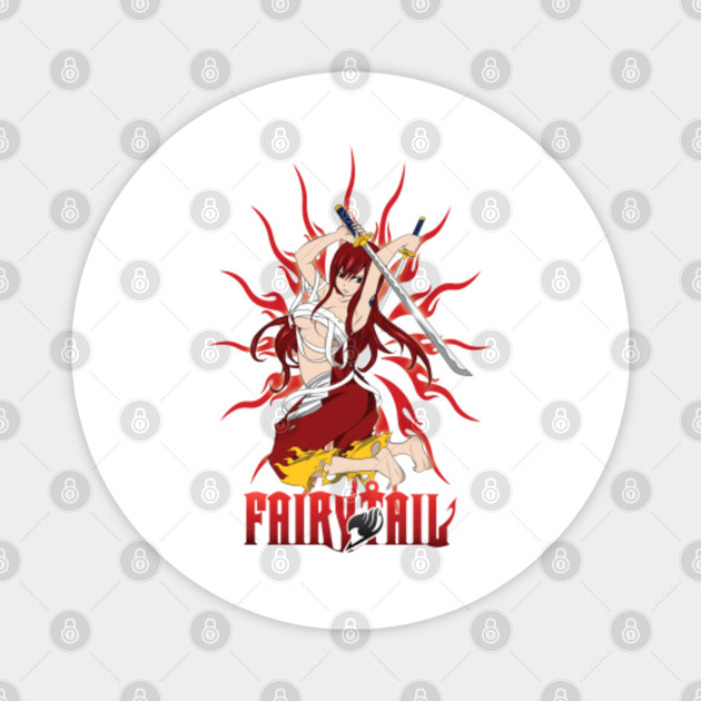 Erza Scarlet Double Katana Fairy Tail Characters Fairy Tail Aimant Teepublic Fr Erza Scarlet Double Katana Fairy Tail Characters Fairy Tail Aimant Teepublic Fr