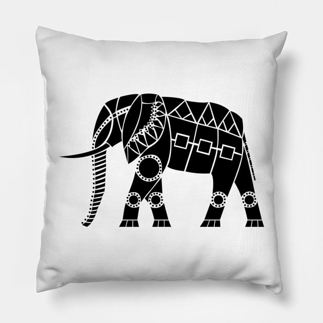 Elephant Pillow by Hinterlund