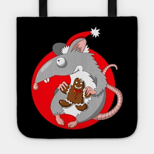 christmas rat Tote