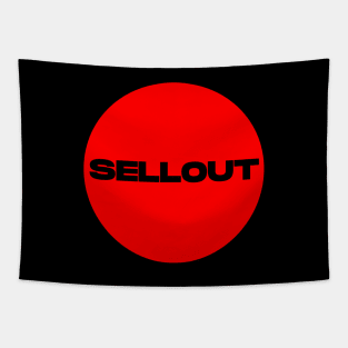 Sellout Circle (Red) Tapestry