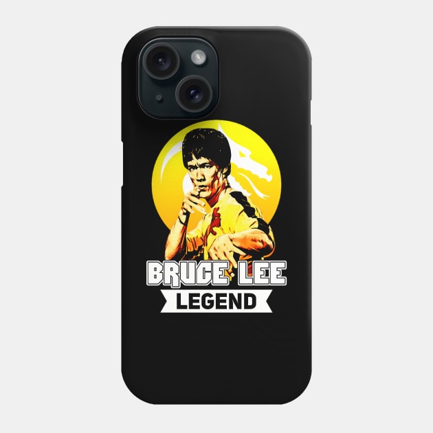 Movie Bruce Jeet Kune Do Bruce Dragon Legend Phone Case by Garmentcrooks