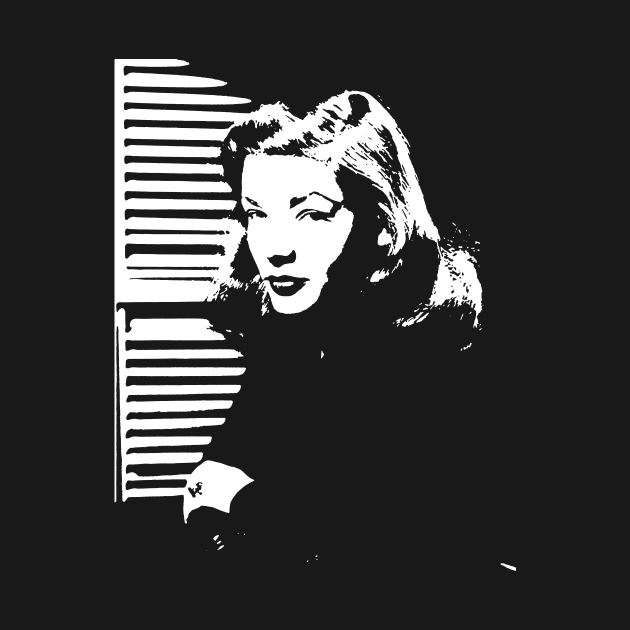 Lauren Bacall by GloopTrekker