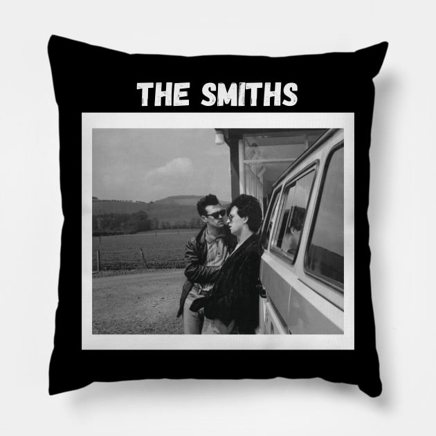 The Smiths vintage Pillow by Zby'p