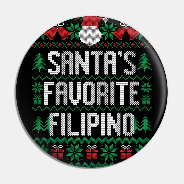 Santa's Favorite Filipino Pin by Saulene