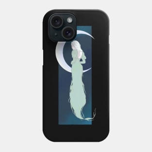 Lady Ghost and the Moonlihght Phone Case