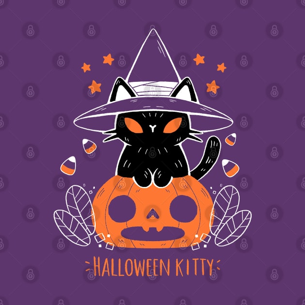 Halloween Kitty by xMorfina