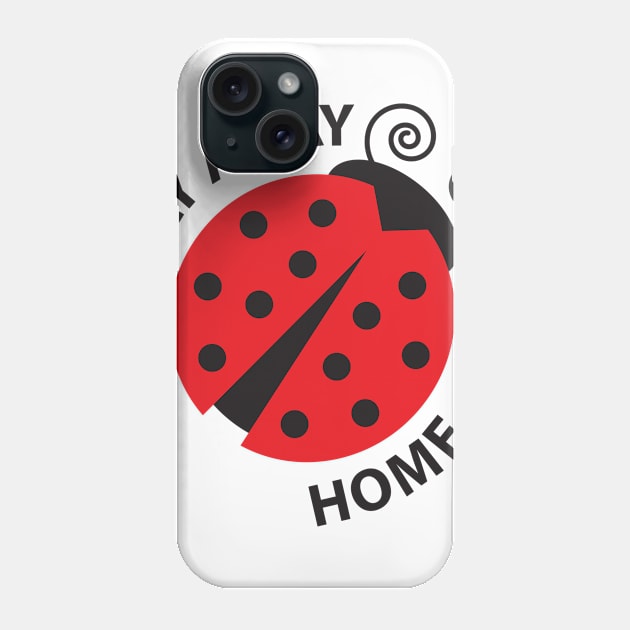 Ladybug Fly Away Home Phone Case by AntiqueImages