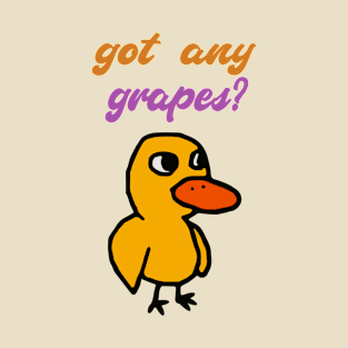 Got Any Grapes Duck Song T-Shirt