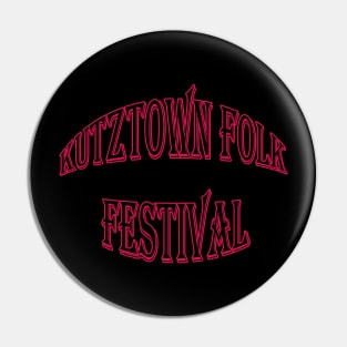 Kutztown Folk Festival Pin