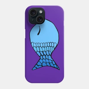 Fish design digital artwork Phone Case
