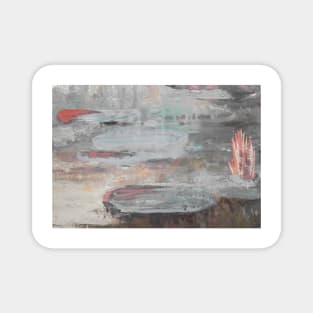 Abstract landscape Magnet