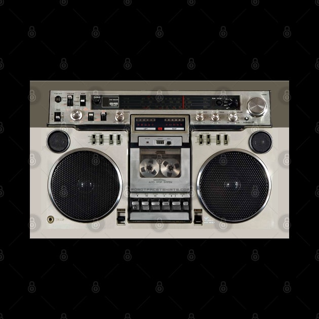 80's Boombox Ghettoblaster by robotface