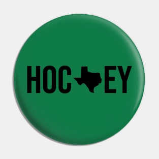 Texas Hockey Pin