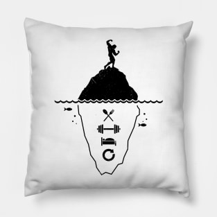 Iceberg Gains  - inverted Pillow