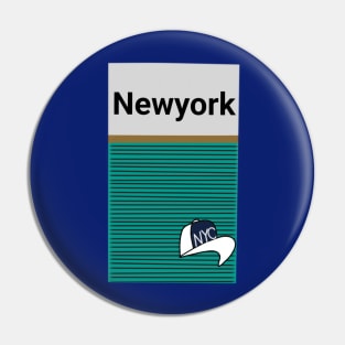 smoke em if you got em NYC Pin