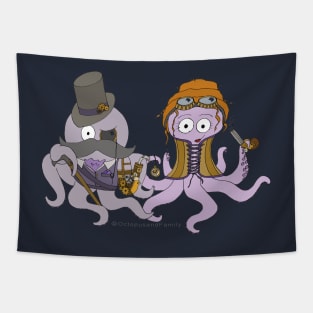 Steampunk Pair Tapestry