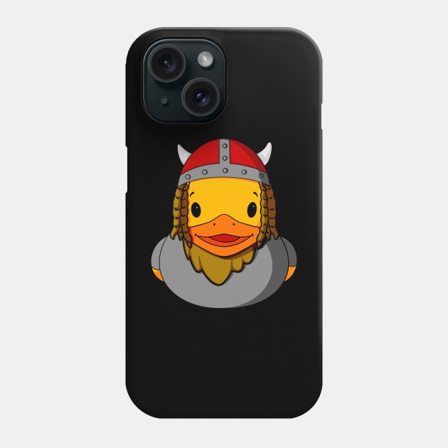 Viking Rubber Duck Phone Case by Alisha Ober Designs