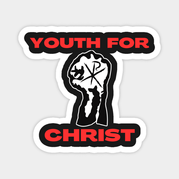 Youth of Today Parody Youth for Christ Hardcore Punk Magnet by thecamphillips